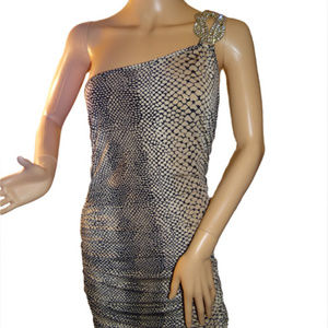 Snake Skin Print Dress